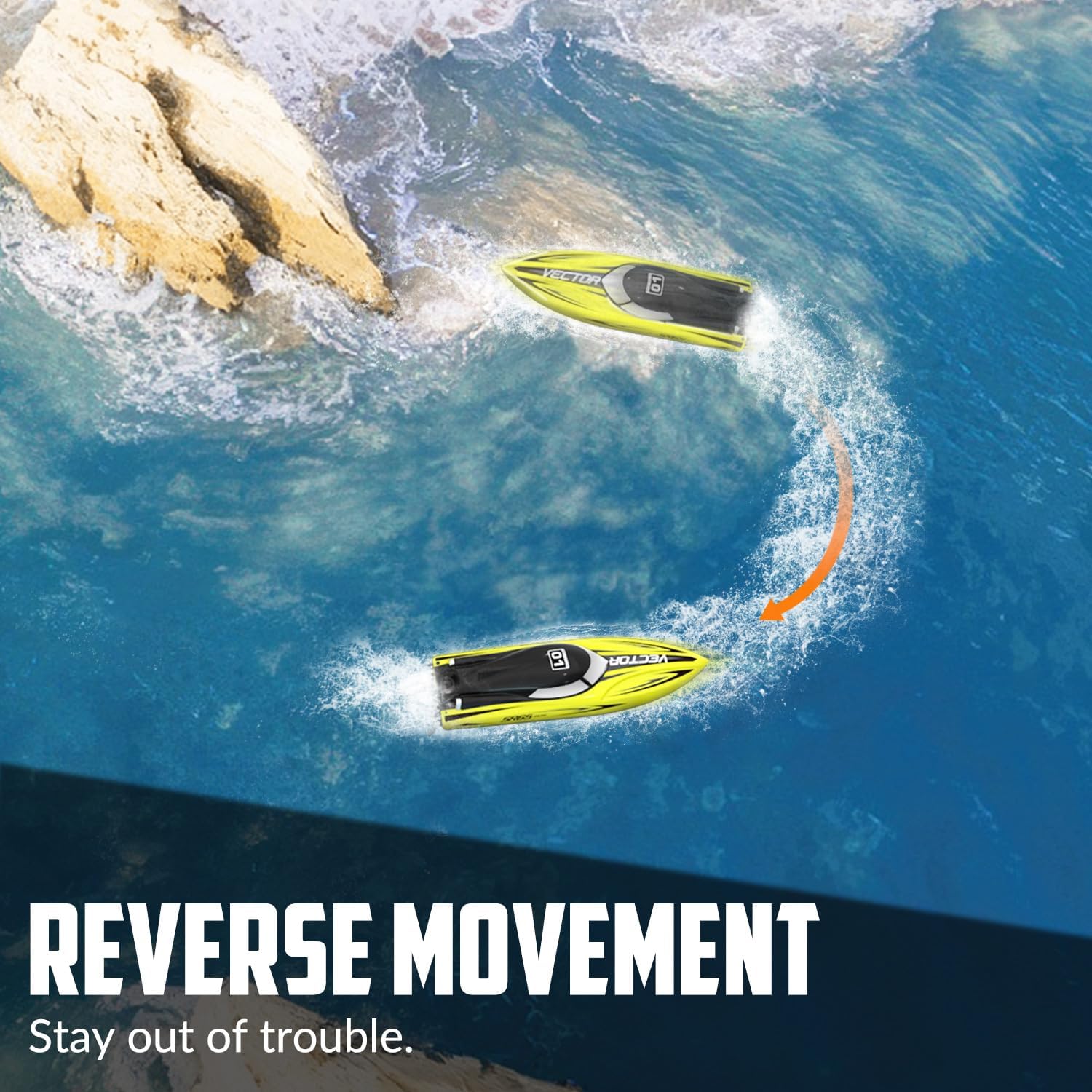 Amazon.co.jp: VOLANTEXRC ブラシレスリモートコントロールボート